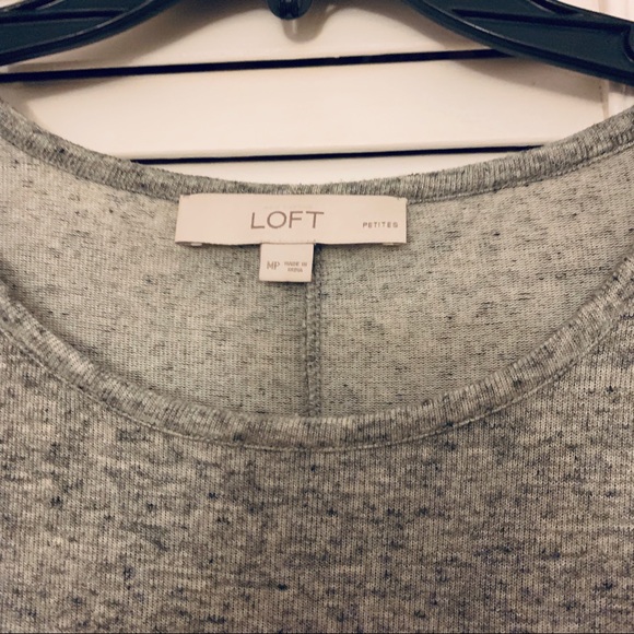 Loft Grey Sweater - Picture 2 of 3